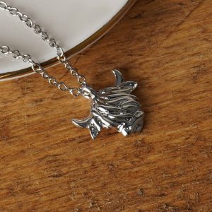 Highland cow necklace