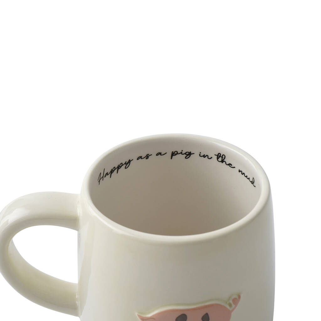 Farmyard Mugs - Pig Mug - Image 3