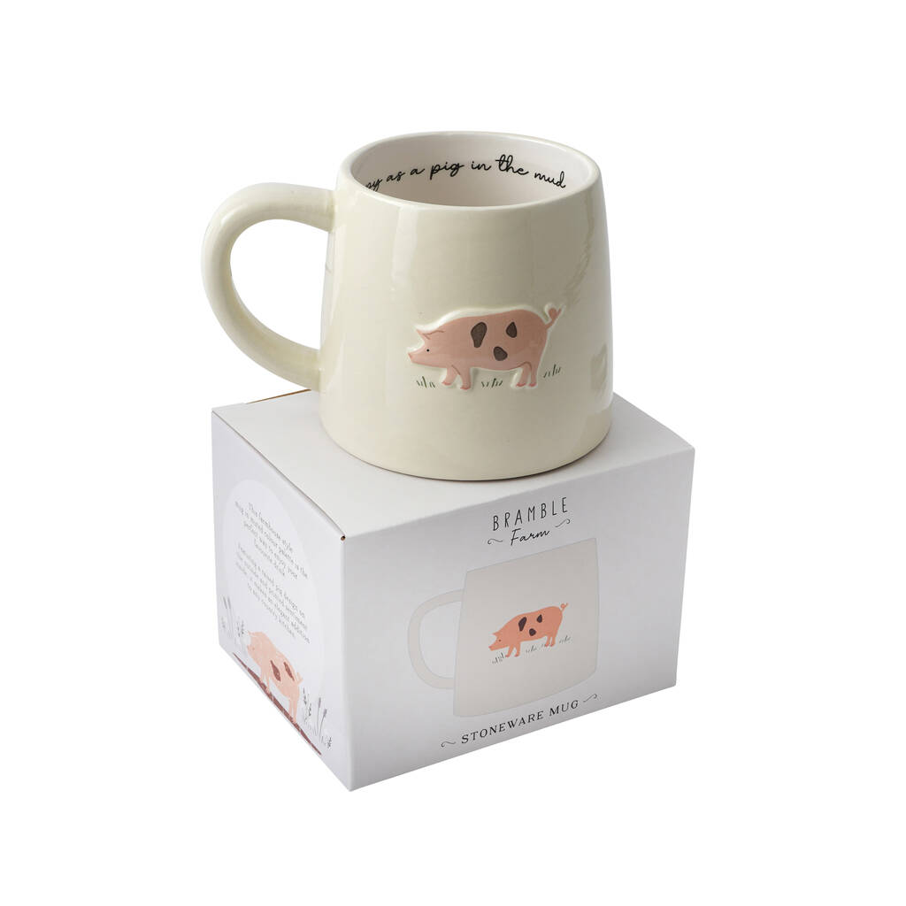 Farmyard Mugs - Pig Mug - Image 2