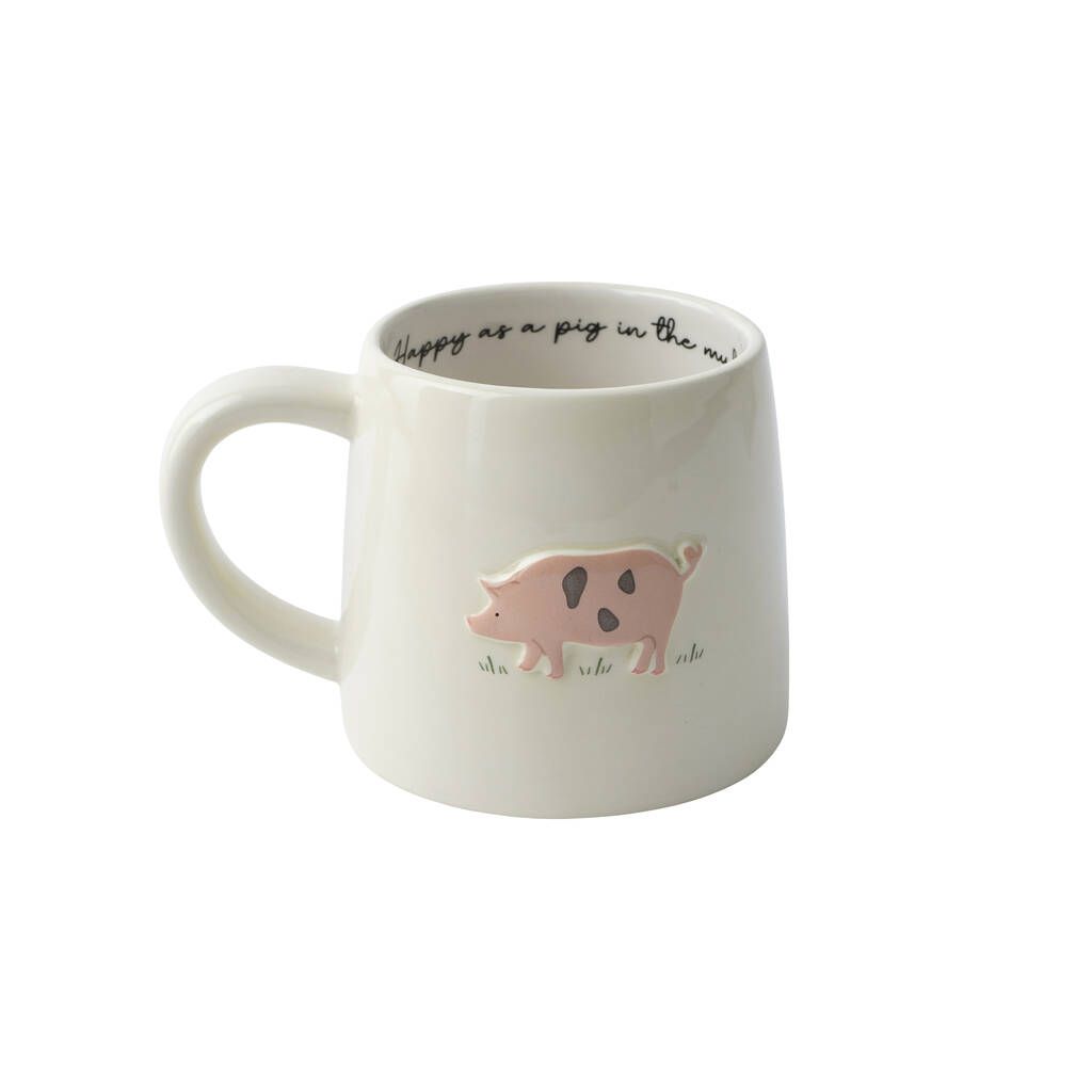 Farmyard Mugs - Pig Mug - Image 5